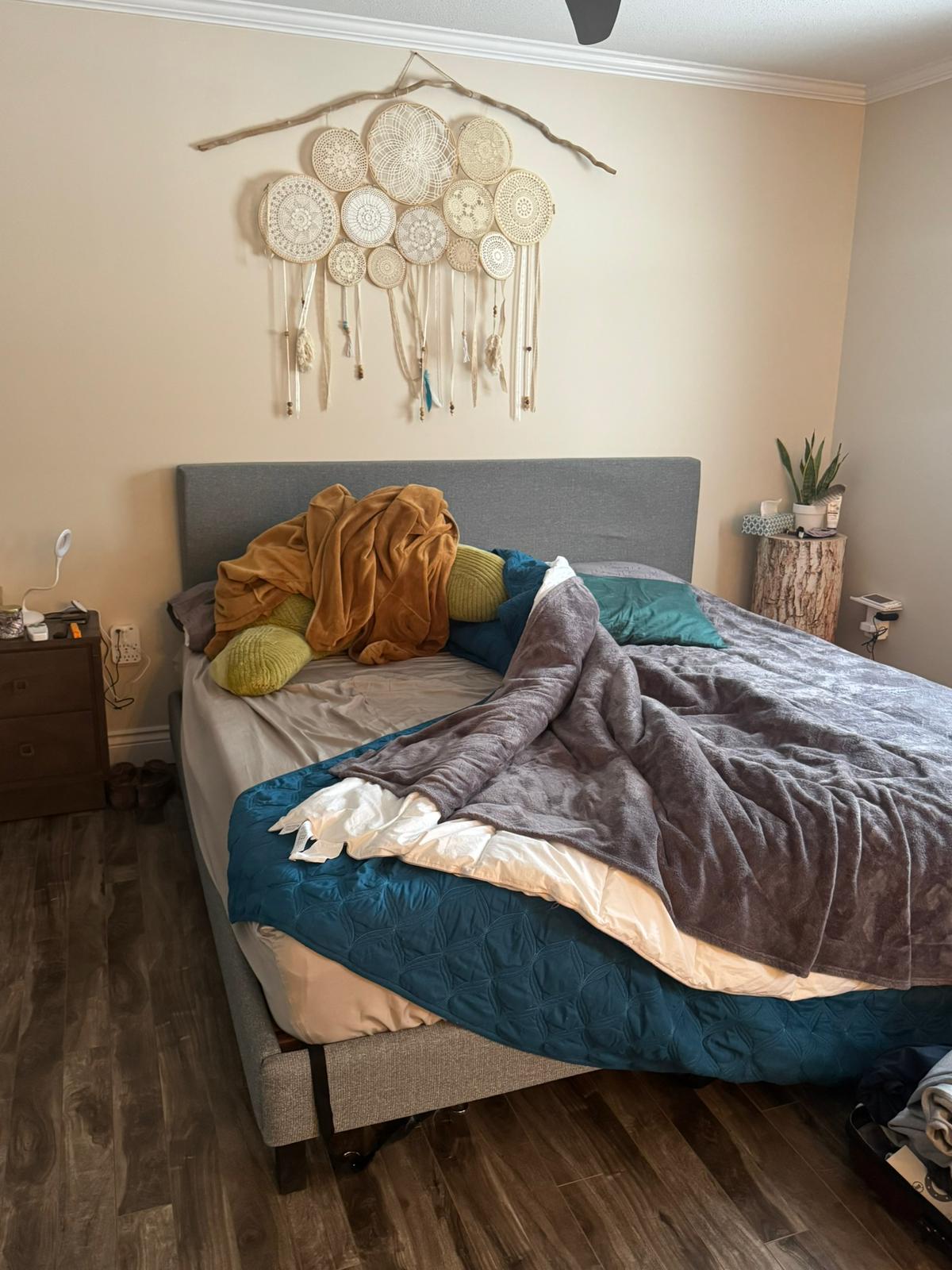 Chambre avant nettoyage