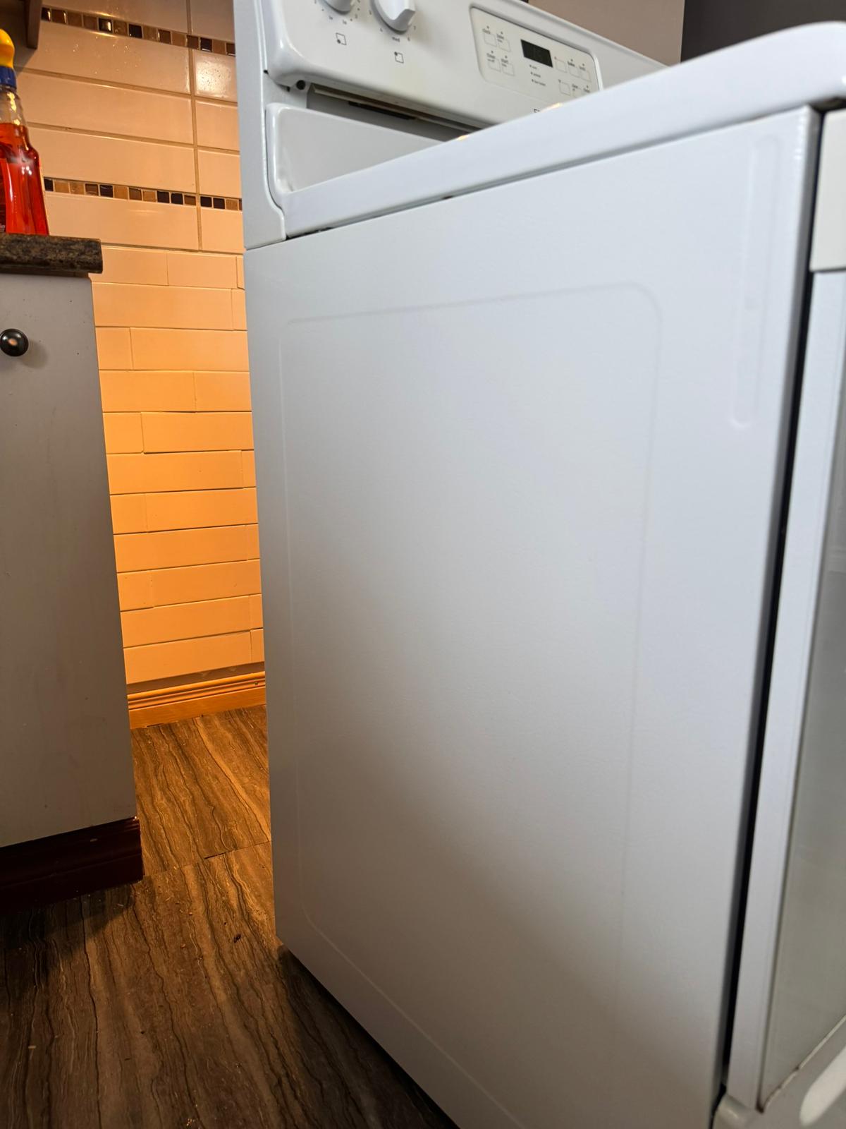 Sécheuse après nettoyage